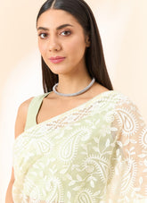 Freshly Yellow Colour Saree